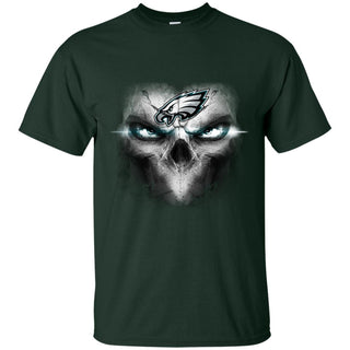 Philadelphia Eagles Skulls Of Fantasy Logo T Shirts