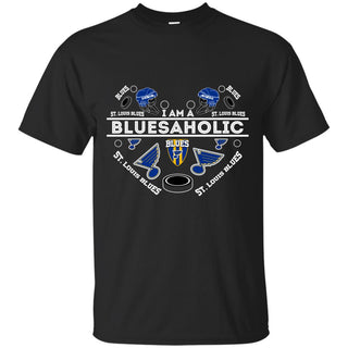 I Am A Bluesaholic St. Louis Blues T Shirts