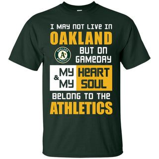 My Heart And My Soul Belong To The Athletics T Shirts