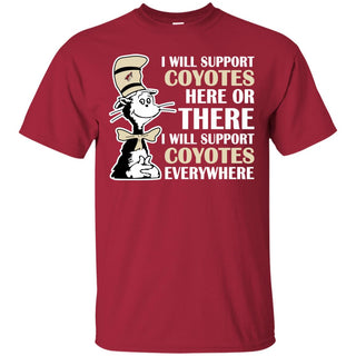 I Will Support Everywhere Arizona Coyotes T Shirts