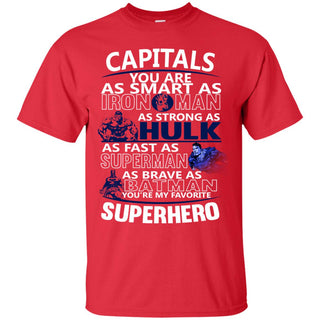 Washington Capitals You're My Favorite Super Hero T Shirts