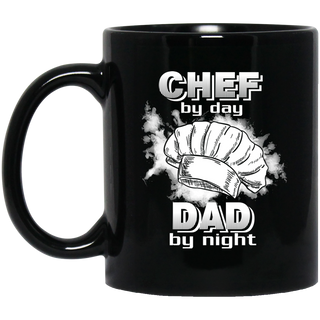 Chef By Day Dad By Night Mugs