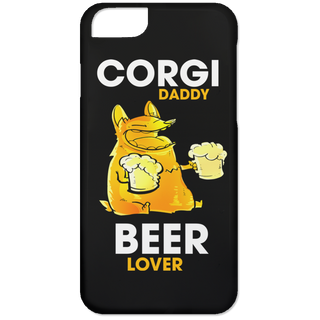 Corgi Daddy Beer Lover Phone Cases