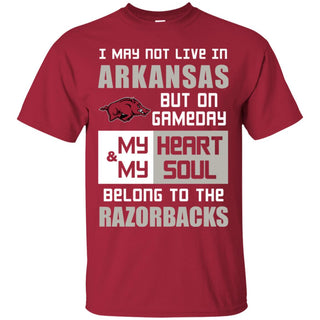 My Heart And My Soul Belong To The Razorbacks T Shirts