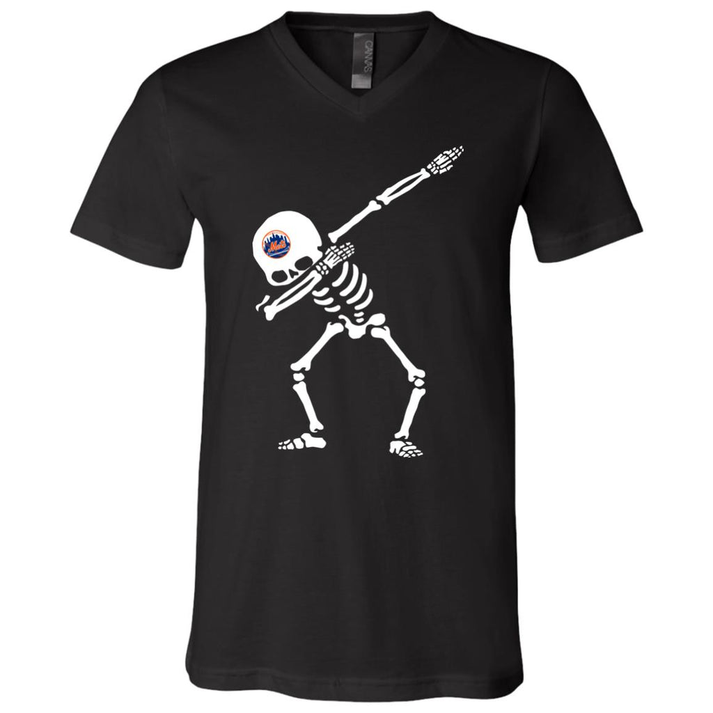 Dabbing Skull New York Mets T Shirts