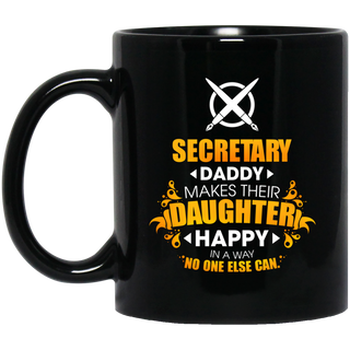 Secretary Daddy Makes Their Daughter Happy Mugs