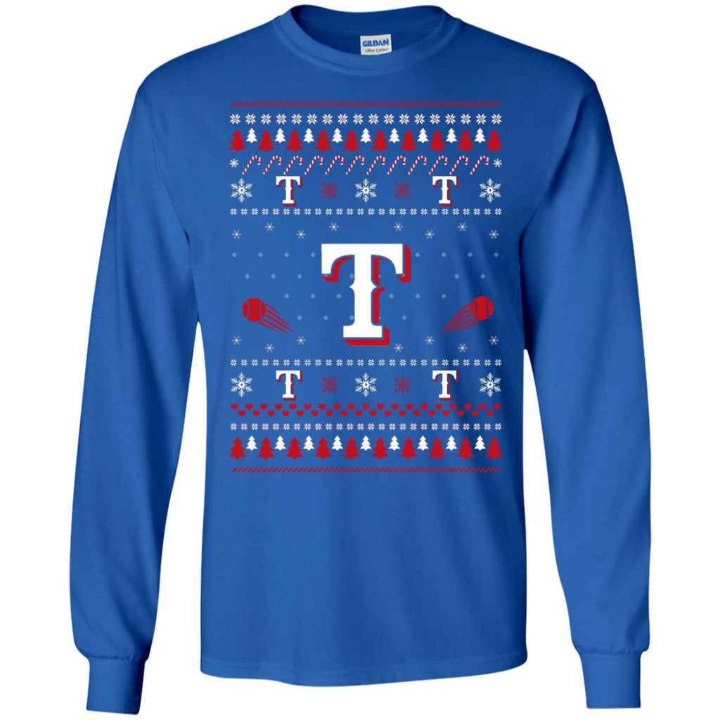 Texas Rangers Stitch Knitting Style T Shirt