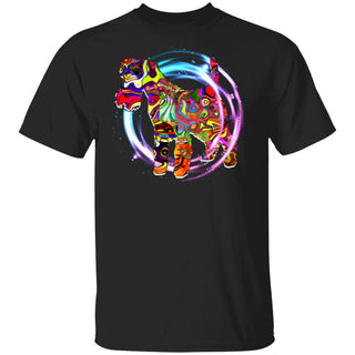 Psychedelic Schnauzer T Shirt Miniature Terrier Gift For Lover