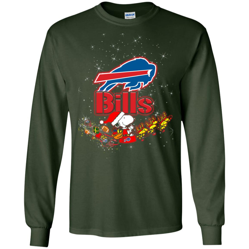Snoopy Christmas Buffalo Bills T Shirts