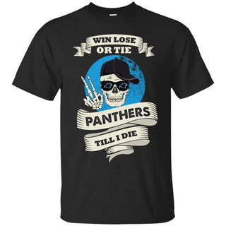 Skull Say Hi Carolina Panthers T Shirts