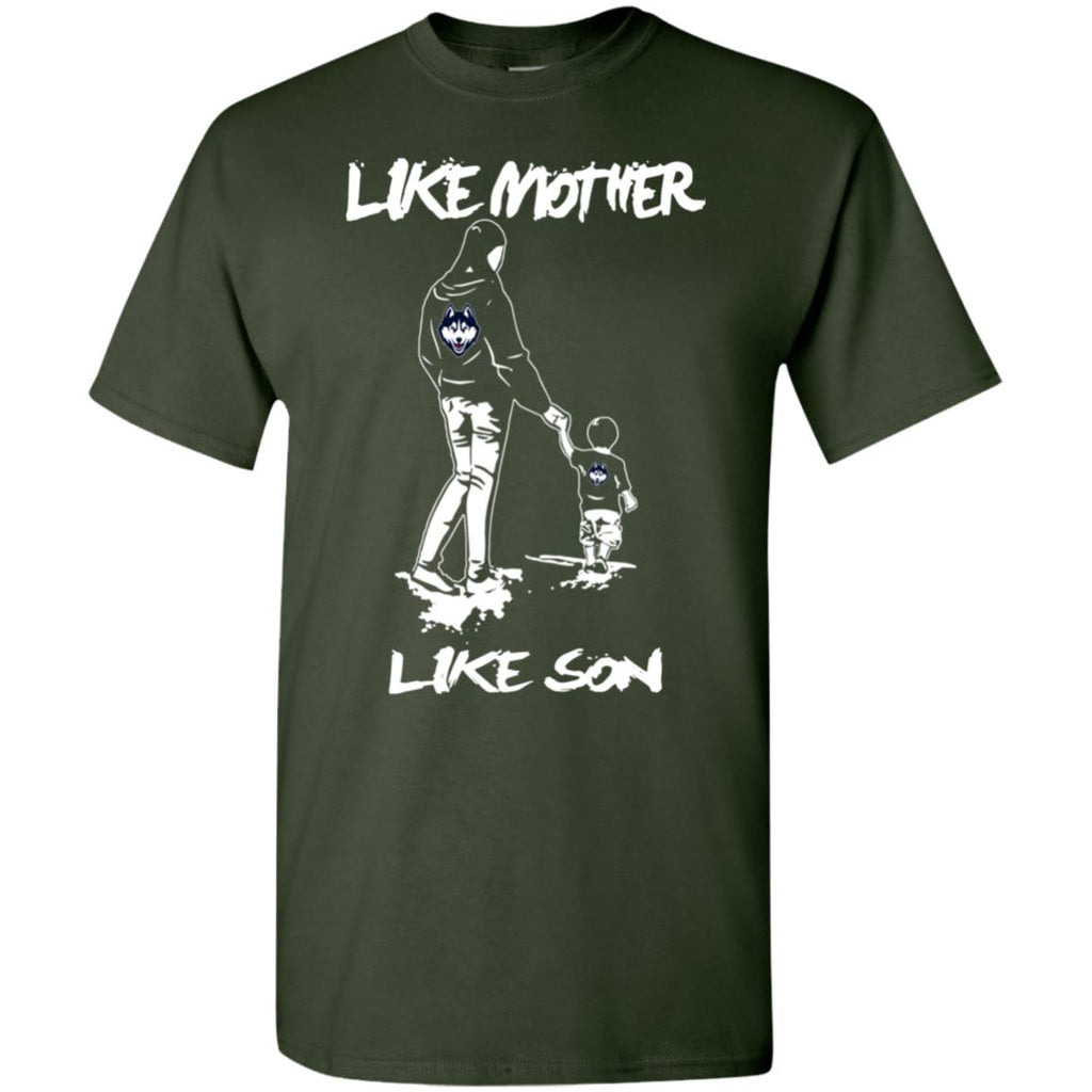 Like Mother Like Son Connecticut Huskies T Shirt
