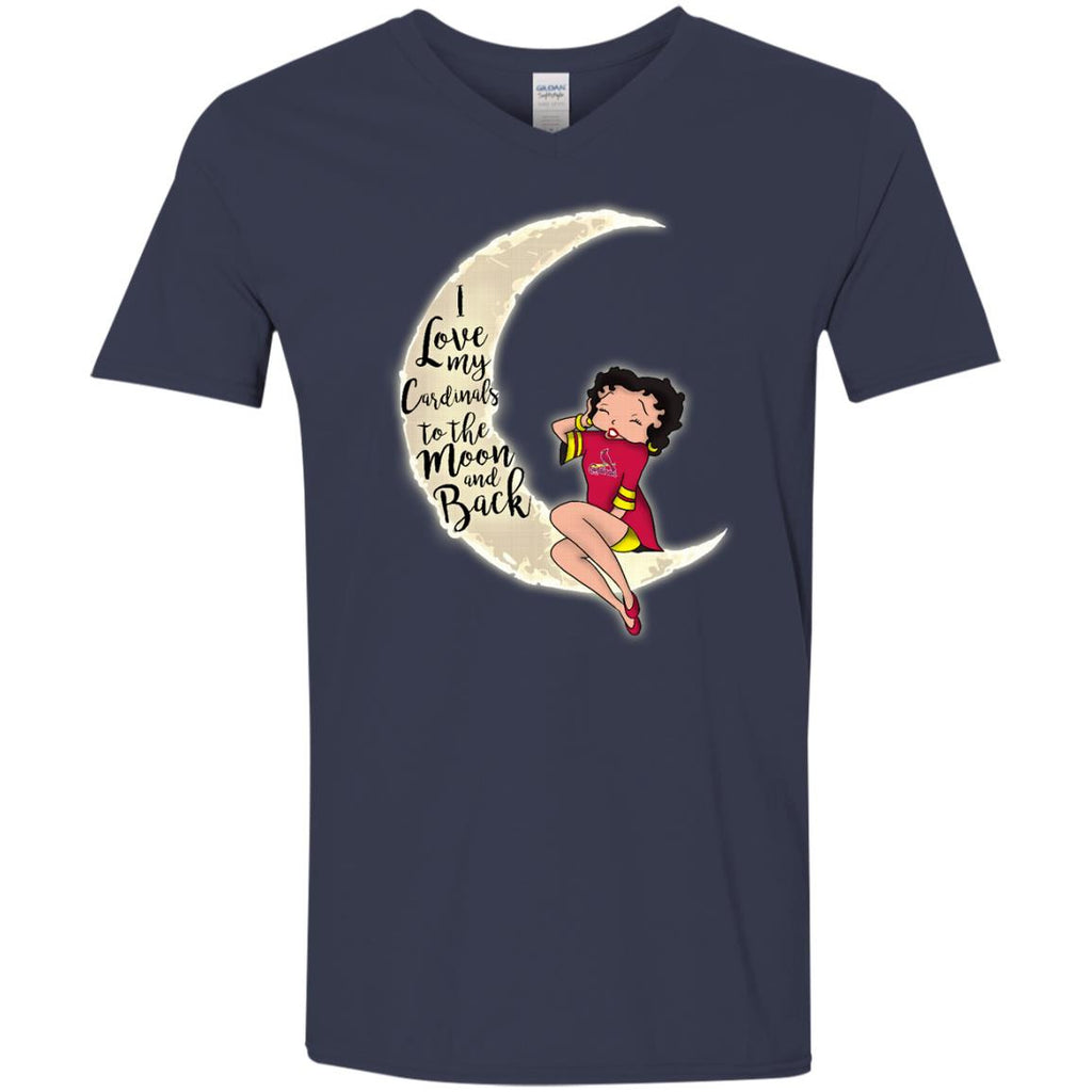 BB I Love My St Louis Cardinals To The Moon And Back T Shirt - Best Funny Store