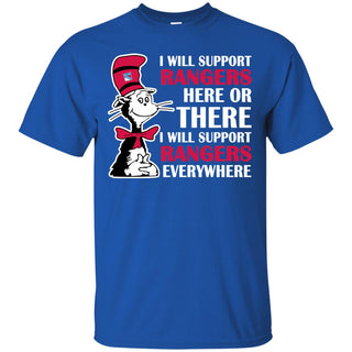 I Will Support Everywhere New York Rangers T Shirts
