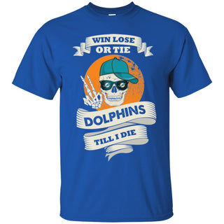 Skull Say Hi Miami Dolphins T Shirts