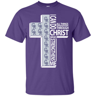 I Can Do All Things Through Christ Colorado Rockies T Shirts