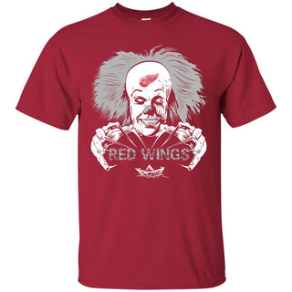IT Horror Movies Detroit Red Wings T Shirts
