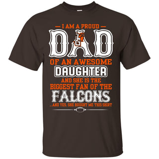 Proud Of Dad Of An Awesome Daughter Bowling Green Falcons T Shirts