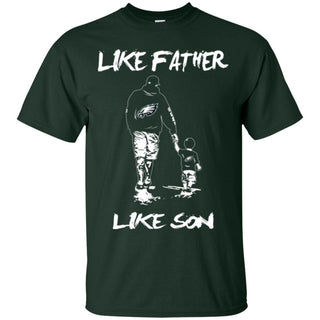 Like Father Like Son Philadelphia Eagles T Shirt