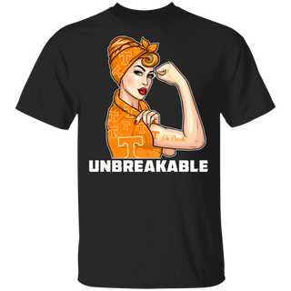 Beautiful Girl Unbreakable Go Tennessee Volunteers T Shirt