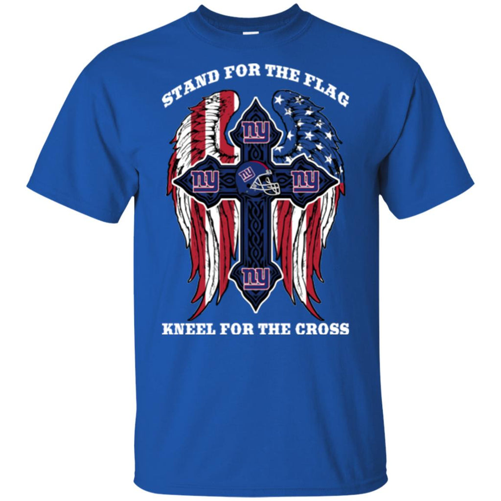 Stand For The Flag Kneel For The Cross New York Giants T Shirts