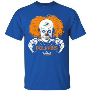 IT Horror Movies Miami Dolphins T Shirts