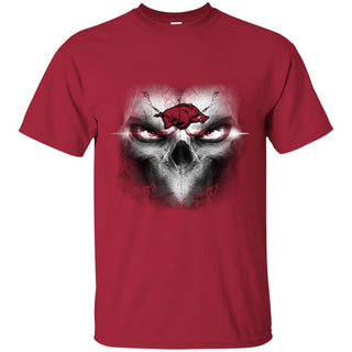 Arkansas Razorbacks Skulls Of Fantasy Logo T Shirts