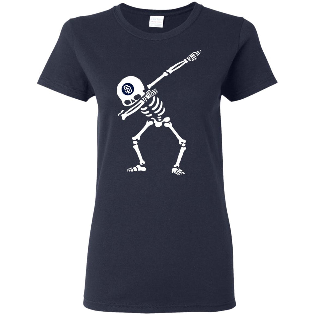 Dabbing Skull San Diego Padres T Shirts