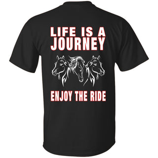 Life Is A Journey Horse T Shirts