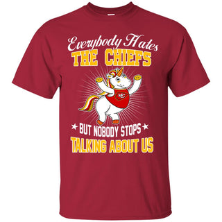 Nobody Stops Talking About Us Kansas City Chiefs T Shirt - Best Funny Store