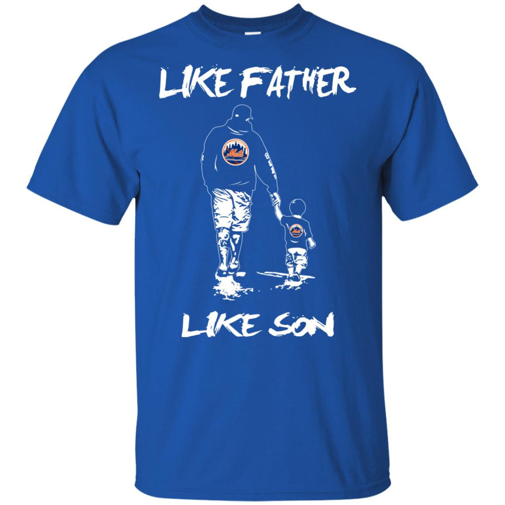 Like Father Like Son New York Mets T Shirt