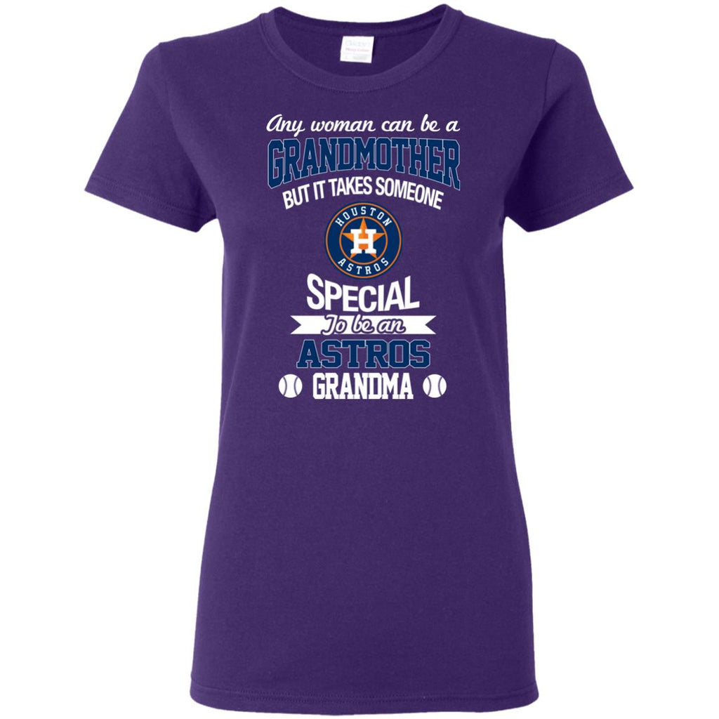 Nobody Gets Between Mom And Her Houston Astros T Shirts – Best Funny Store