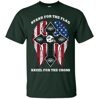 Stand For The Flag Kneel For The Cross New York Jets T Shirts