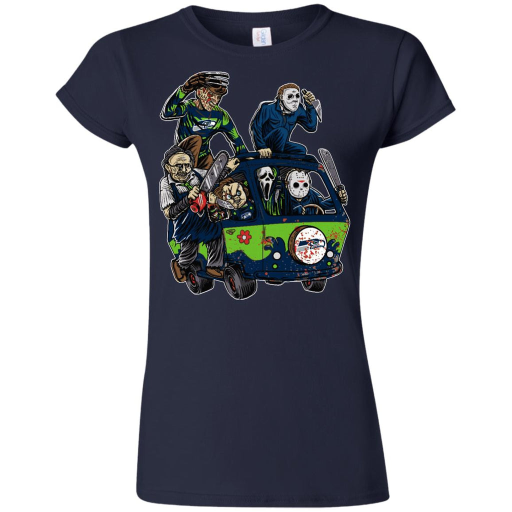 The Massacre Machine Seattle Seahawks T Shirt - Best Funny Store