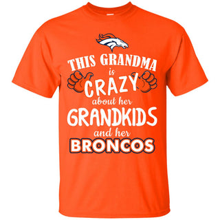 This Grandma Is Crazy About Her Grandkids And Her Denver Broncos T Shirts