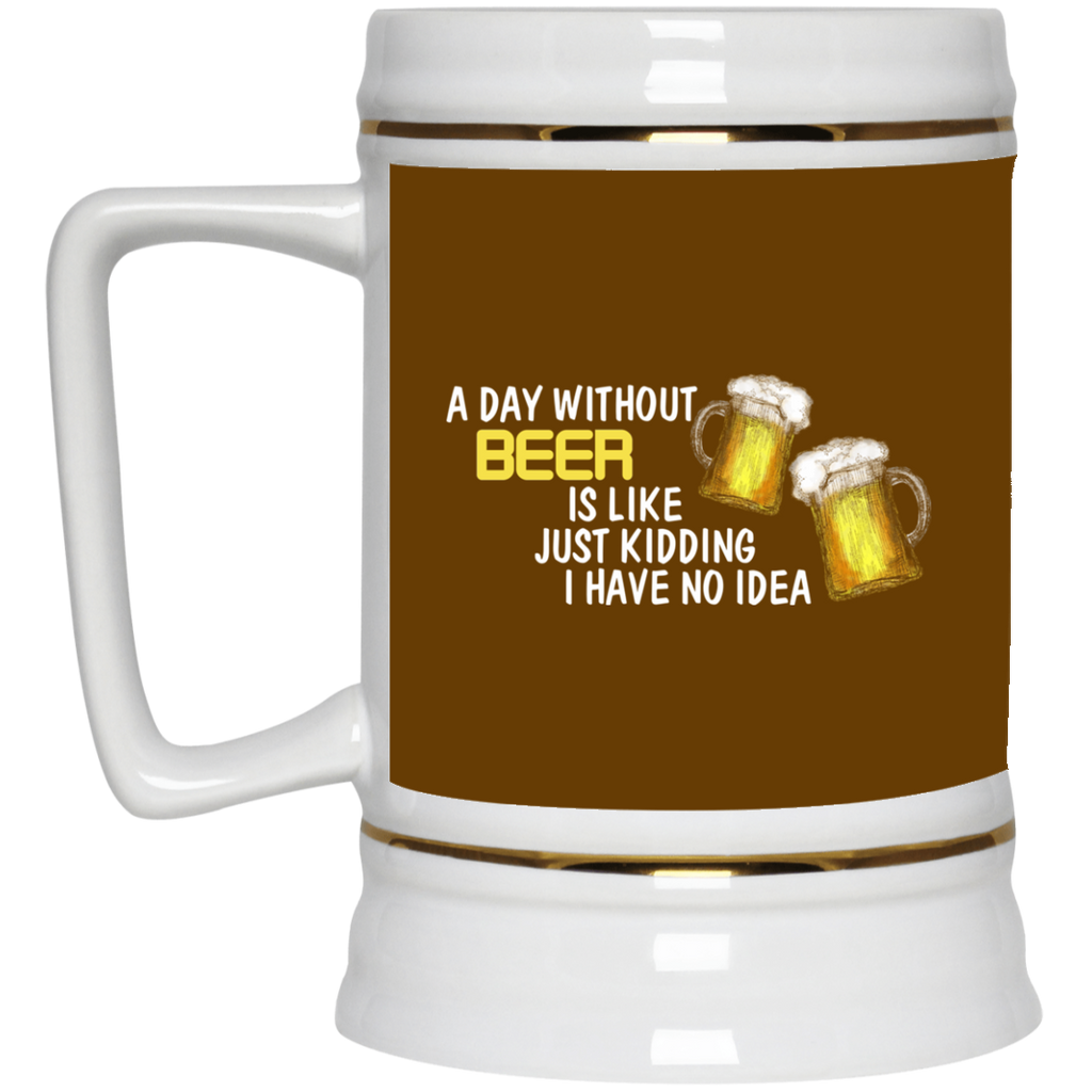 A Day Without Beer Mugs
