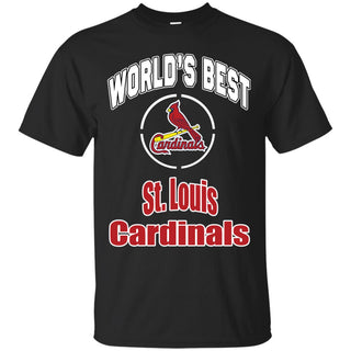 Amazing World's Best Dad St Louis Cardinals T Shirts