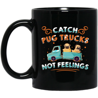 Catch Pug Trucks Mugs