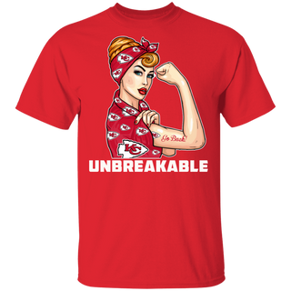 Beautiful Girl Unbreakable Go Kansas City Chiefs T Shirt