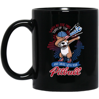 Dance With Your Pitbull Mugs