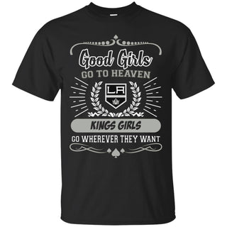 Good Girls Go To Heaven Los Angeles Kings Girls T Shirts