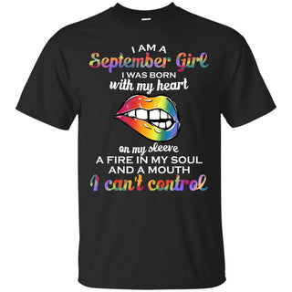 I Am A September Girl T Shirts