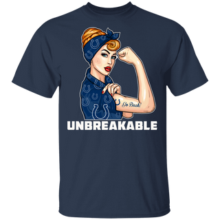 Beautiful Girl Unbreakable Go Indianapolis Colts T Shirt