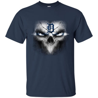 Detroit Tigers Skulls Of Fantasy Logo T Shirts