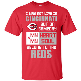 My Heart And My Soul Belong To The Reds T Shirts