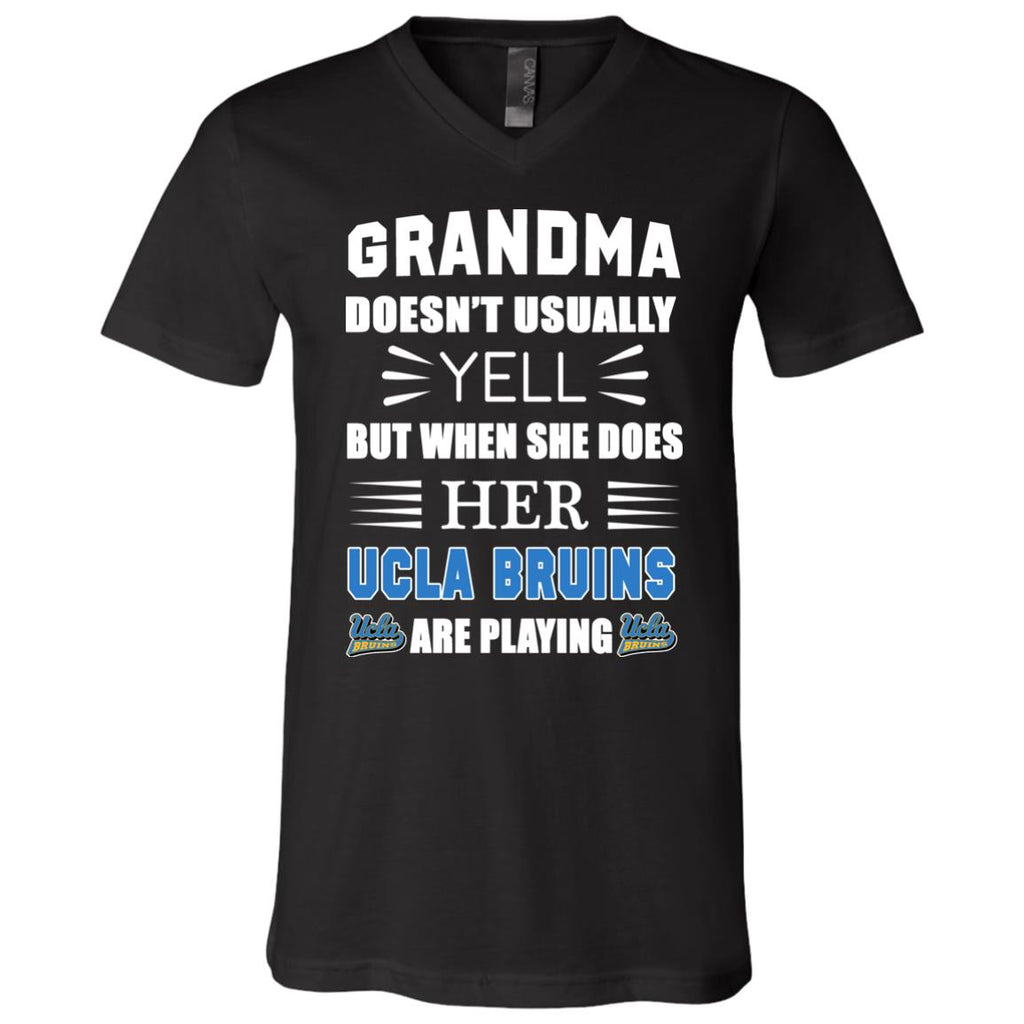 Grandma Doesn't Usually Yell UCLA Bruins T Shirts