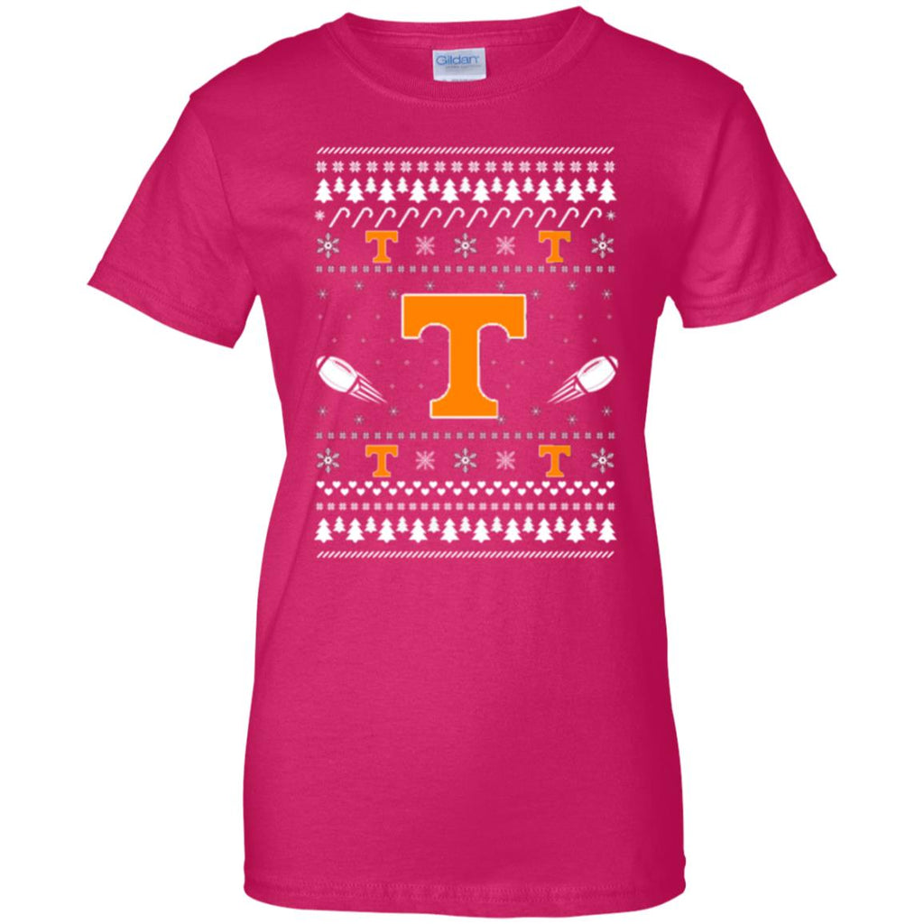 Tennessee Volunteers Stitch Knitting Style Ugly T Shirts