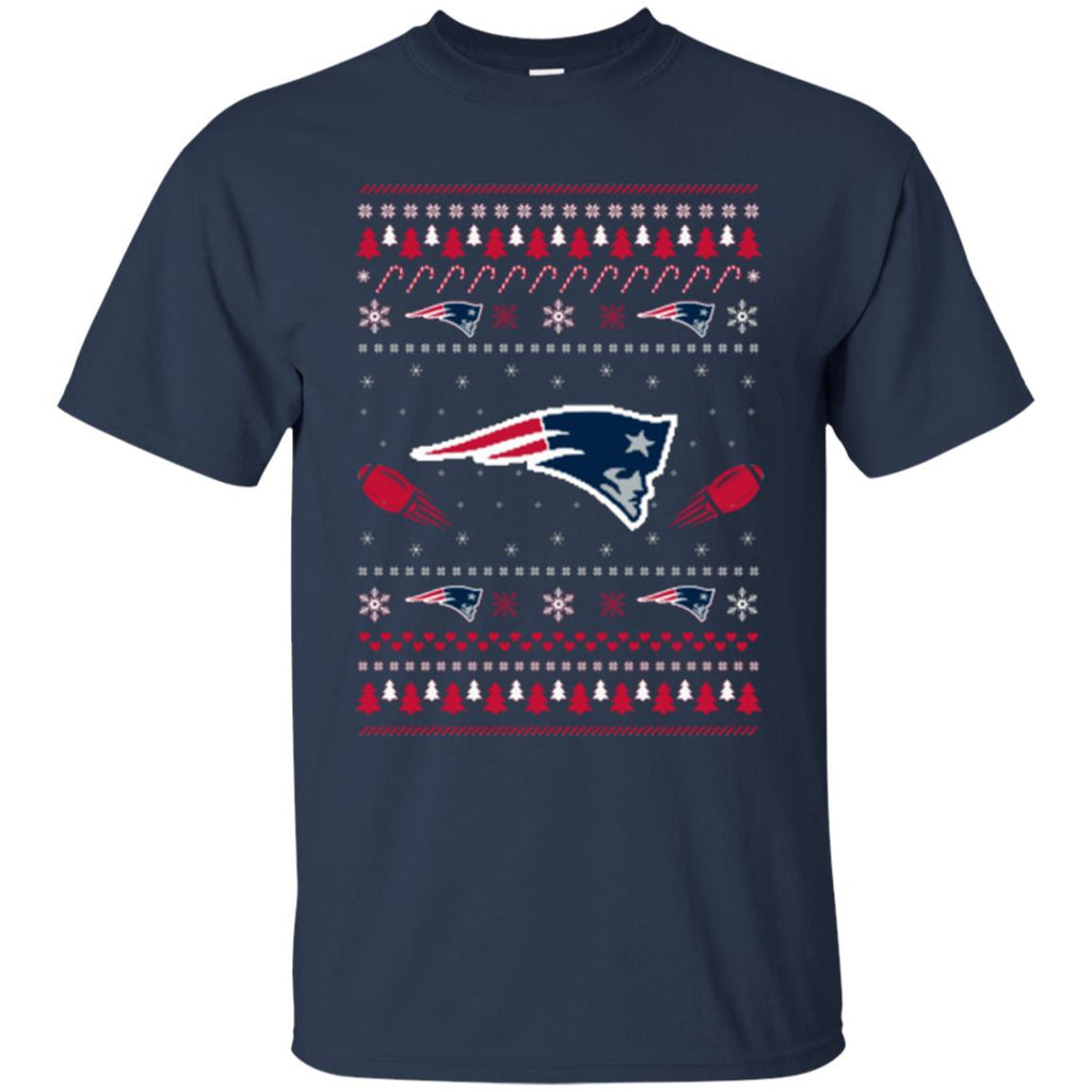 New England Patriots Stitch Knitting Style Ugly T Shirts