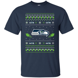 Seattle Seahawks Stitch Knitting Style Ugly T Shirts