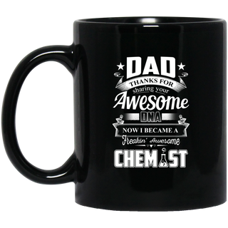 Dad Thanks For Sharing Your DNA Chemist Mugs