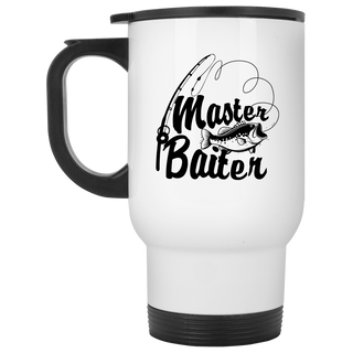 Master Baiter Fishing Travel Mugs